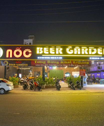 NỐC BEER GARDEN – KHÔNG GIAN BIA VƯỜN LÝ TƯỞNG TẠI THUẬN AN, BÌNH DƯƠNG
