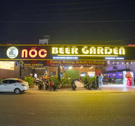 NỐC BEER GARDEN – KHÔNG GIAN BIA VƯỜN LÝ TƯỞNG TẠI THUẬN AN, BÌNH DƯƠNG