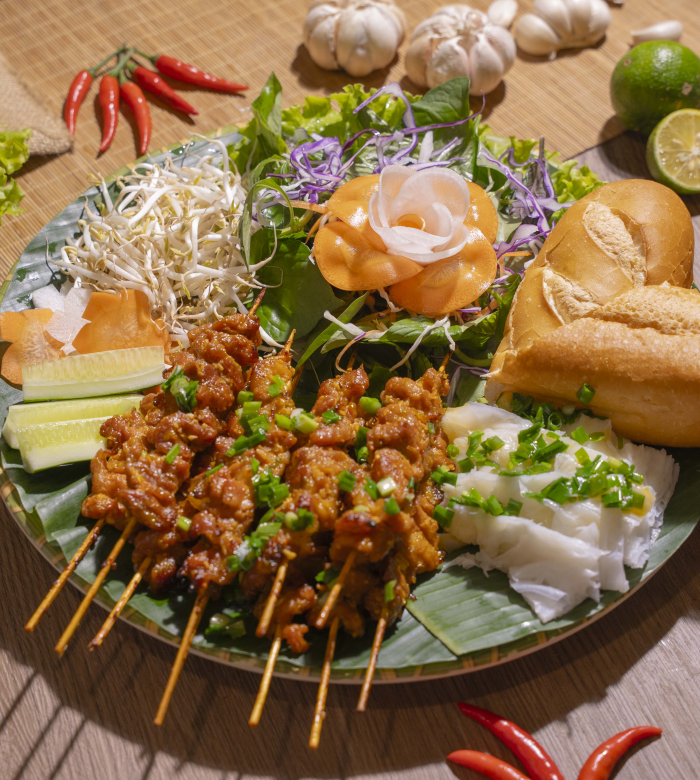 Thịt Xiên Lên Mâm